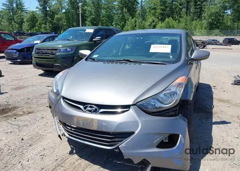 2013 Hyundai Elantra Gls from USA, damaged, VIN 5NPDH4AE7DH308111